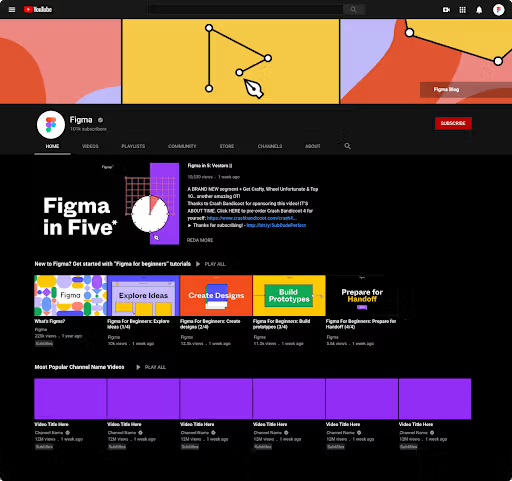 figma youtube